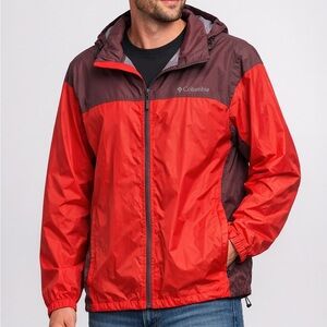 Columbia Hooded Rain Jacket XXL